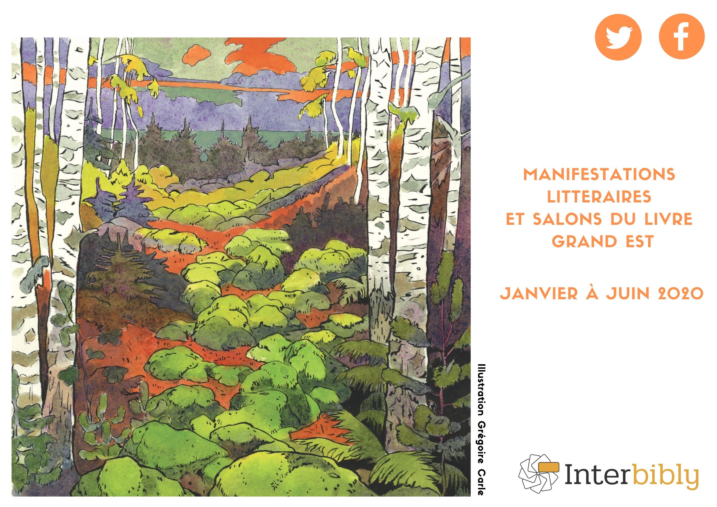 Agenda des manifestations littéraires #1-2020