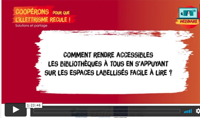 Replay du webinaire ANLCI : Comment rendre plus accessibles les bibliothèques  ?