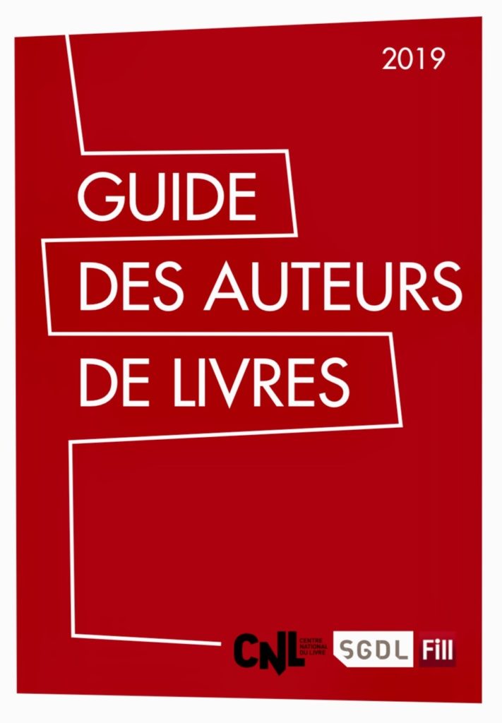 Sortie du guide des auteurs de livres 2019