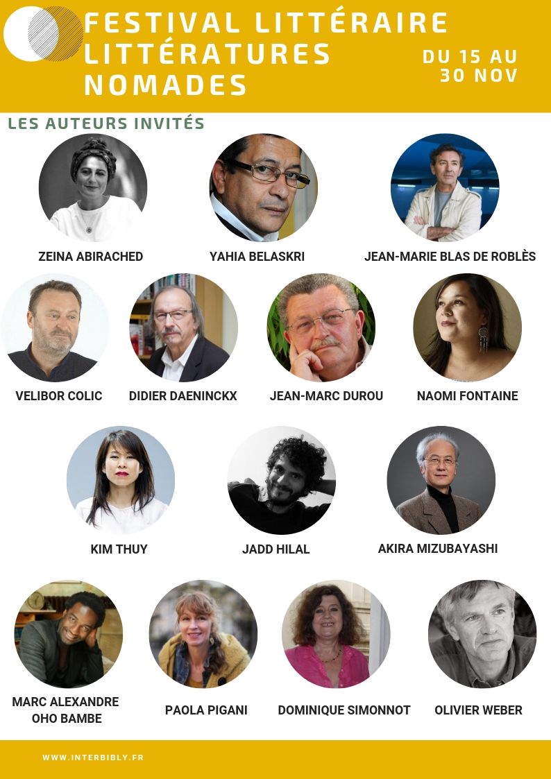 Festival 2019 : les auteurs