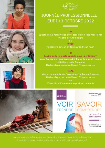 Journée professionnelle Salon du livre de Troyes // 13 octobre 2022