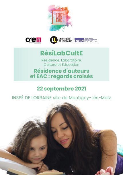 RésiLabCulte : 100% EAC le 22/09 à l'INSPE Lorraine