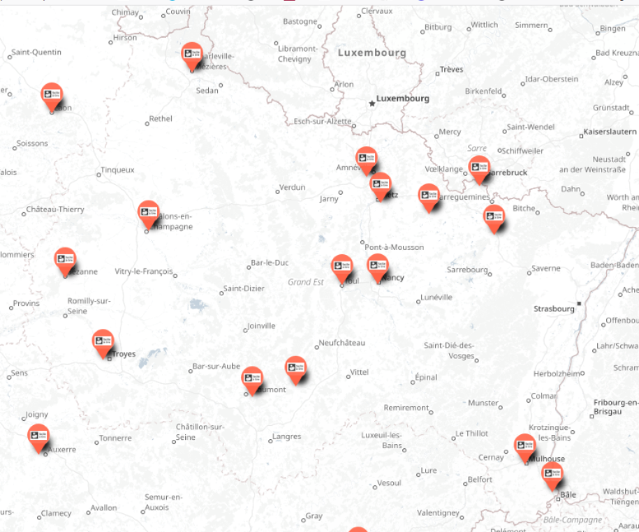 Cartographie des espaces « Facile à lire » et Groupe de travail ABF Lorraine
