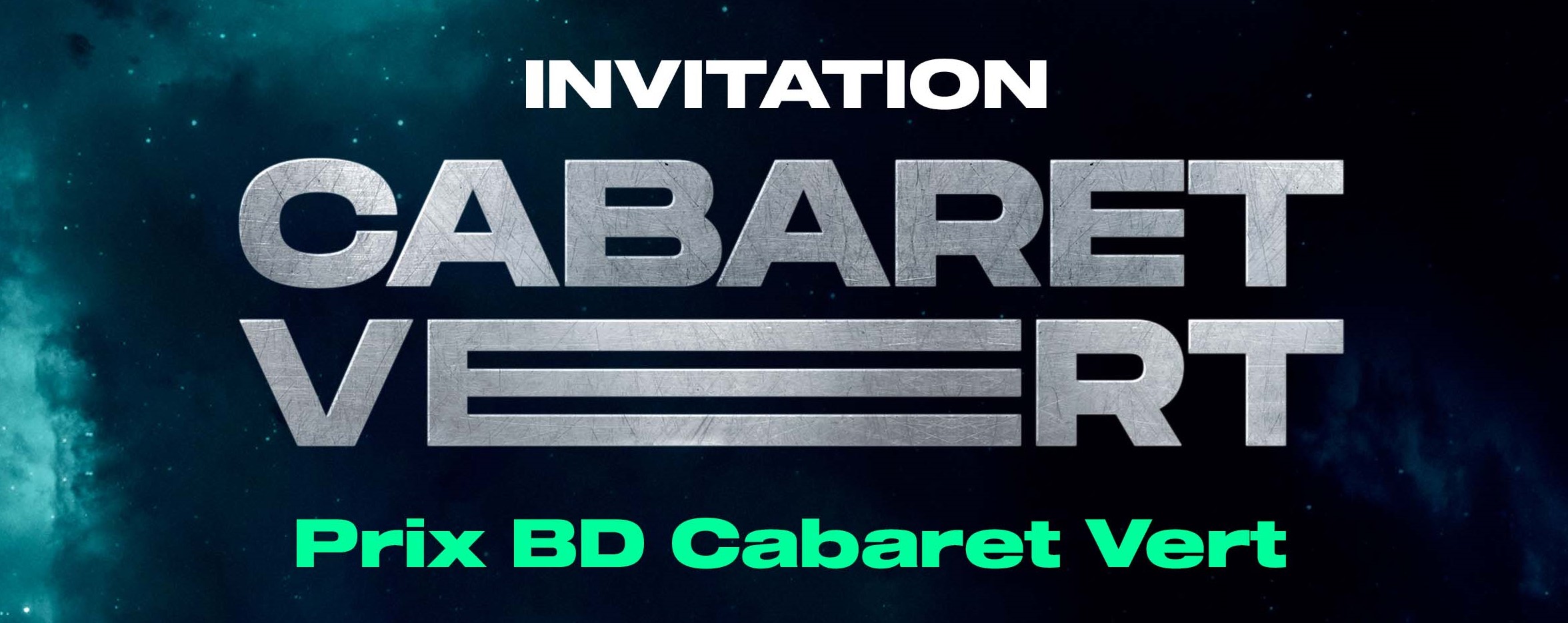 Lancement du Prix BD Cabaret Vert 2023