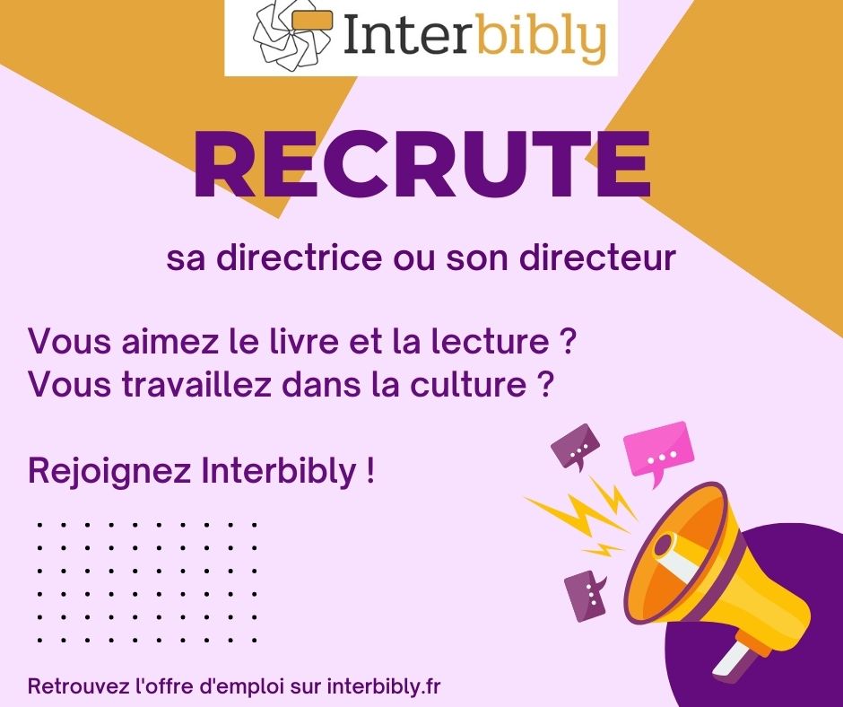 Interbibly recrute sa/son directrice/directeur