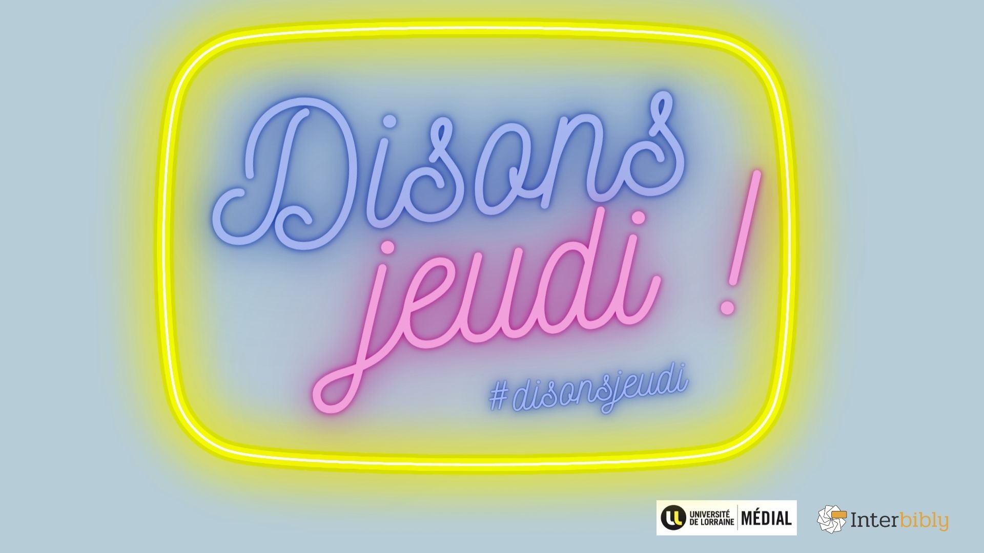 Disons jeudi // Atelier en ligne spécial livrest.fr