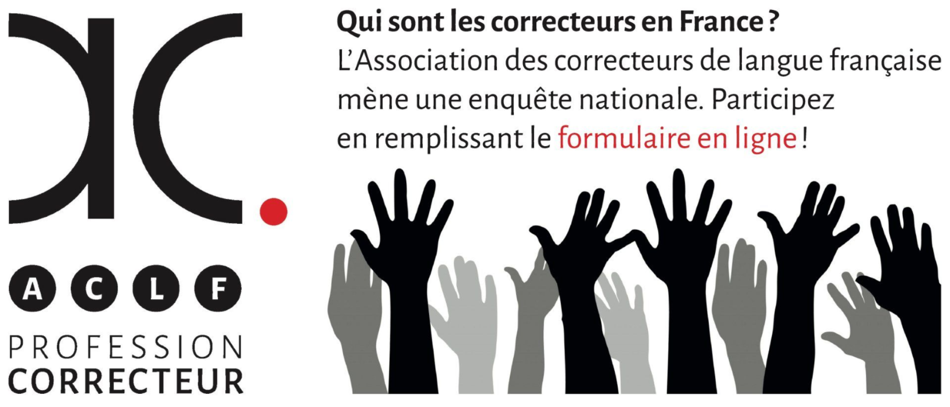 Enquête nationale « Profession : correcteur » de l’Association des correcteurs de langue française (ACLF)