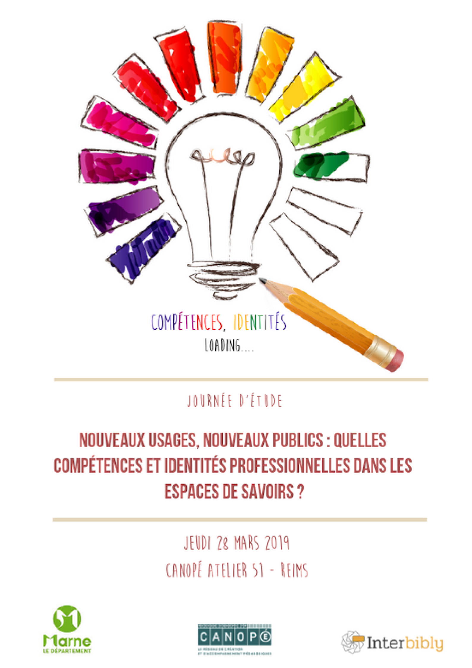Journée d'étude : Nouveaux usages, nouveaux publics :  quelles compétences et identités professionnelles dans les espaces de savoirs ?