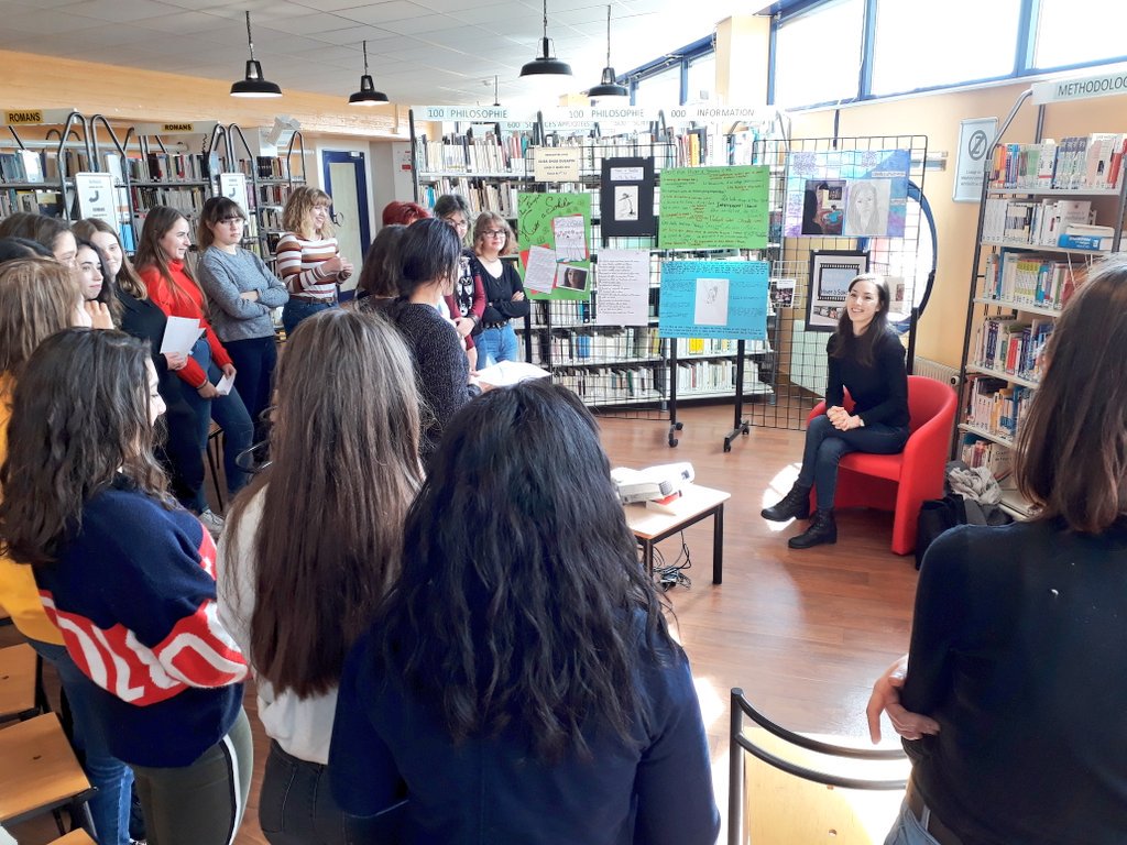 Les rencontres d'auteurs en lycées ça continue !