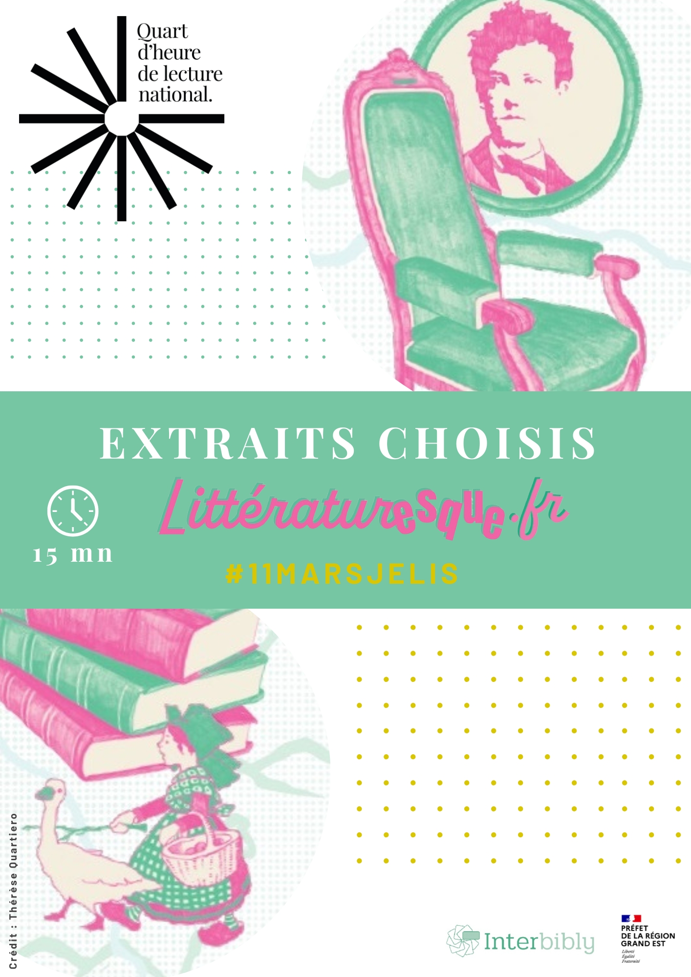 [LITTERATURESQUE] Livrets de lecture à télécharger pour vos évènements du mois de mars