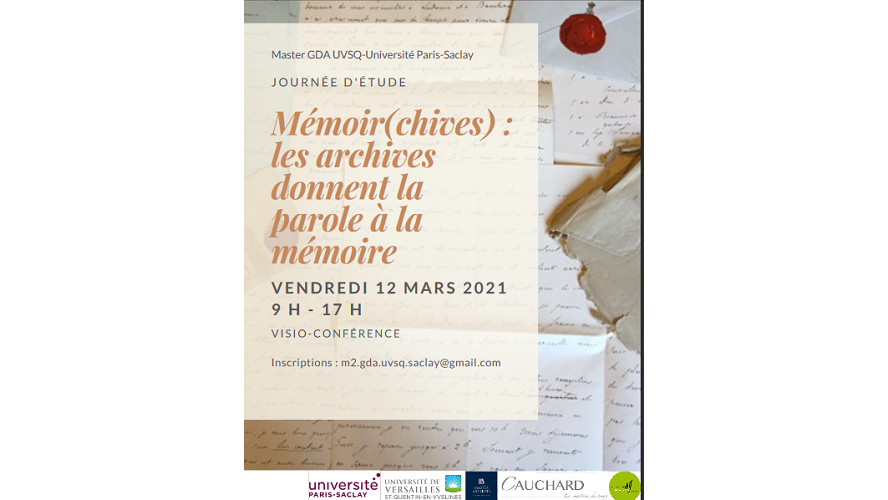 Mémoir(chives), les archives donnent la parole à la mémoire