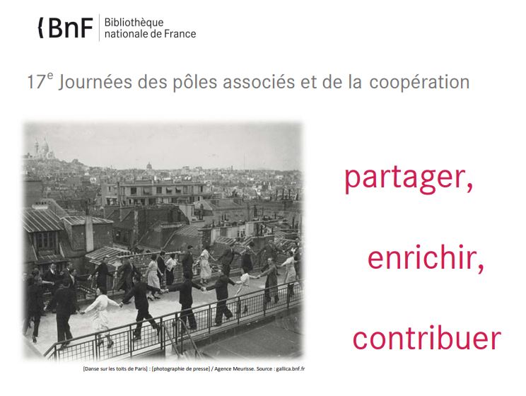 Partager, enrichir, contribuer : 17e Journées des Pôles associés et de la coopération