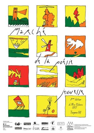 Un beau programme pour le  8e Marché de la poésie jeunesse  de Tinqueux