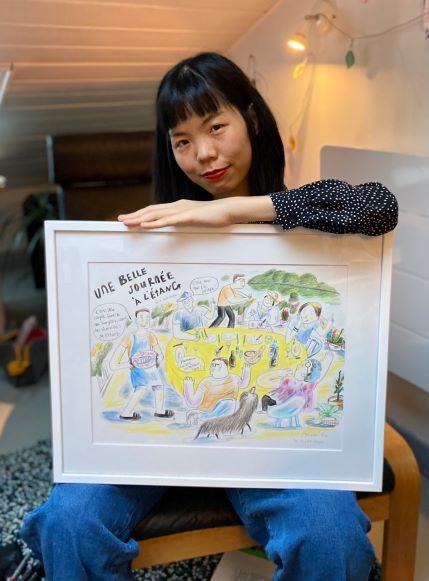 Minna Yu, la fille du trou du serpent