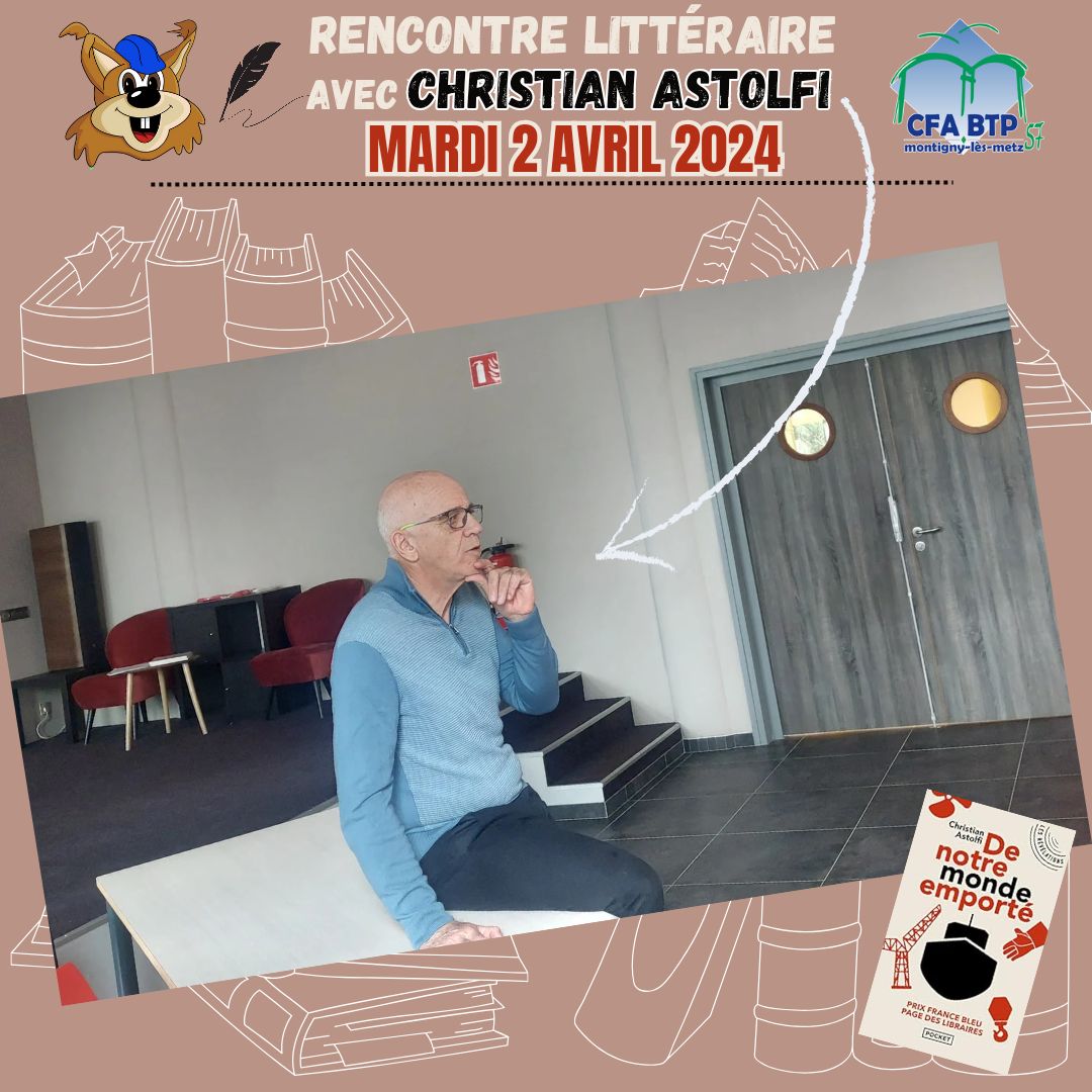 Christian Astolfi au CFA BTP de Moselle (Montigny-lés-Metz)