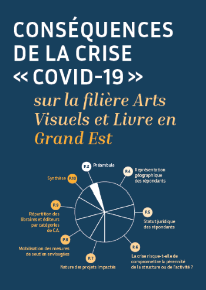 Résultats de l'enquête d'impact sur la filière livre et arts visuels en région Grand Est