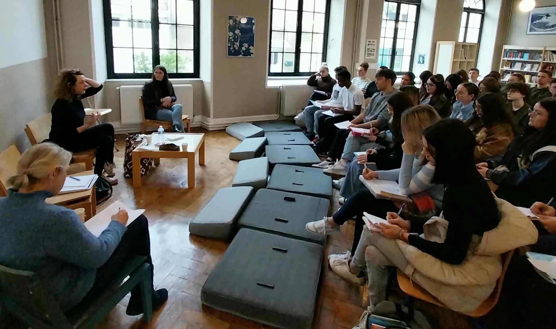 Constance Joly au lycée Margueritte de Verdun