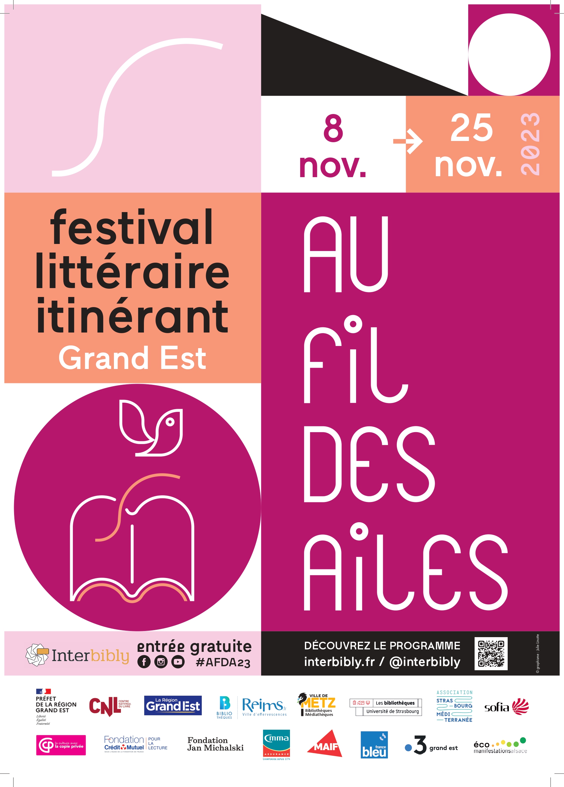 Au fil des ailes Festival #7 : trois soirées inaugurales le 8 novembre 2023