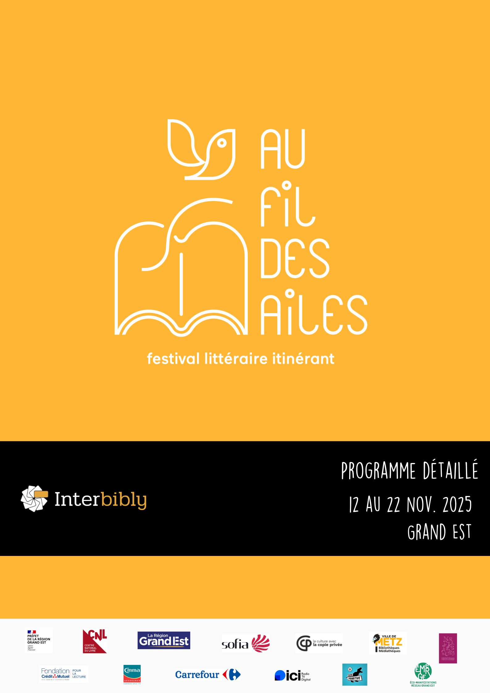 Au fil des ailes 2025_Programme numérique détaillé