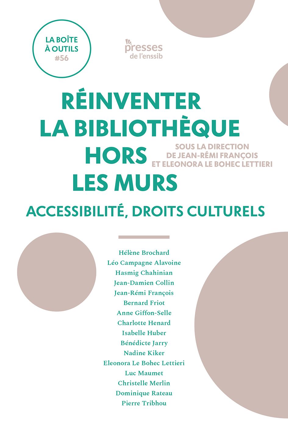 [PARUTION] Réinventer les bibliothèques Hors les murs : accessibilité, droits culturels