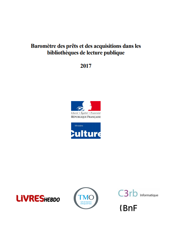 Baromètre des prêts et des acquisitions dans les bibliothèques de lecture publique